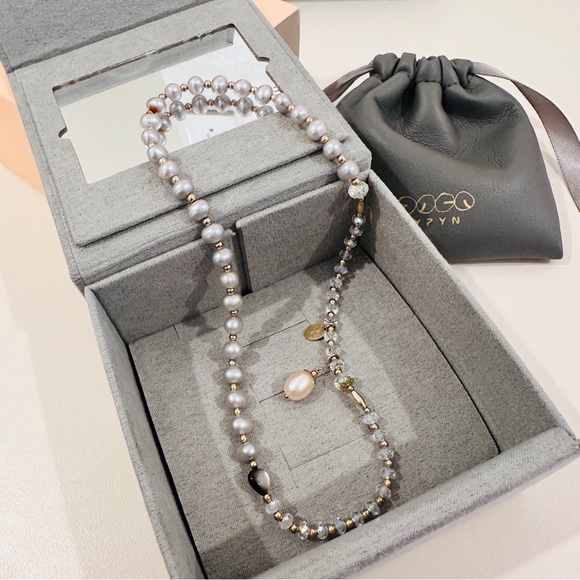 Women's double-loop bracelet - Picture 6 of 12